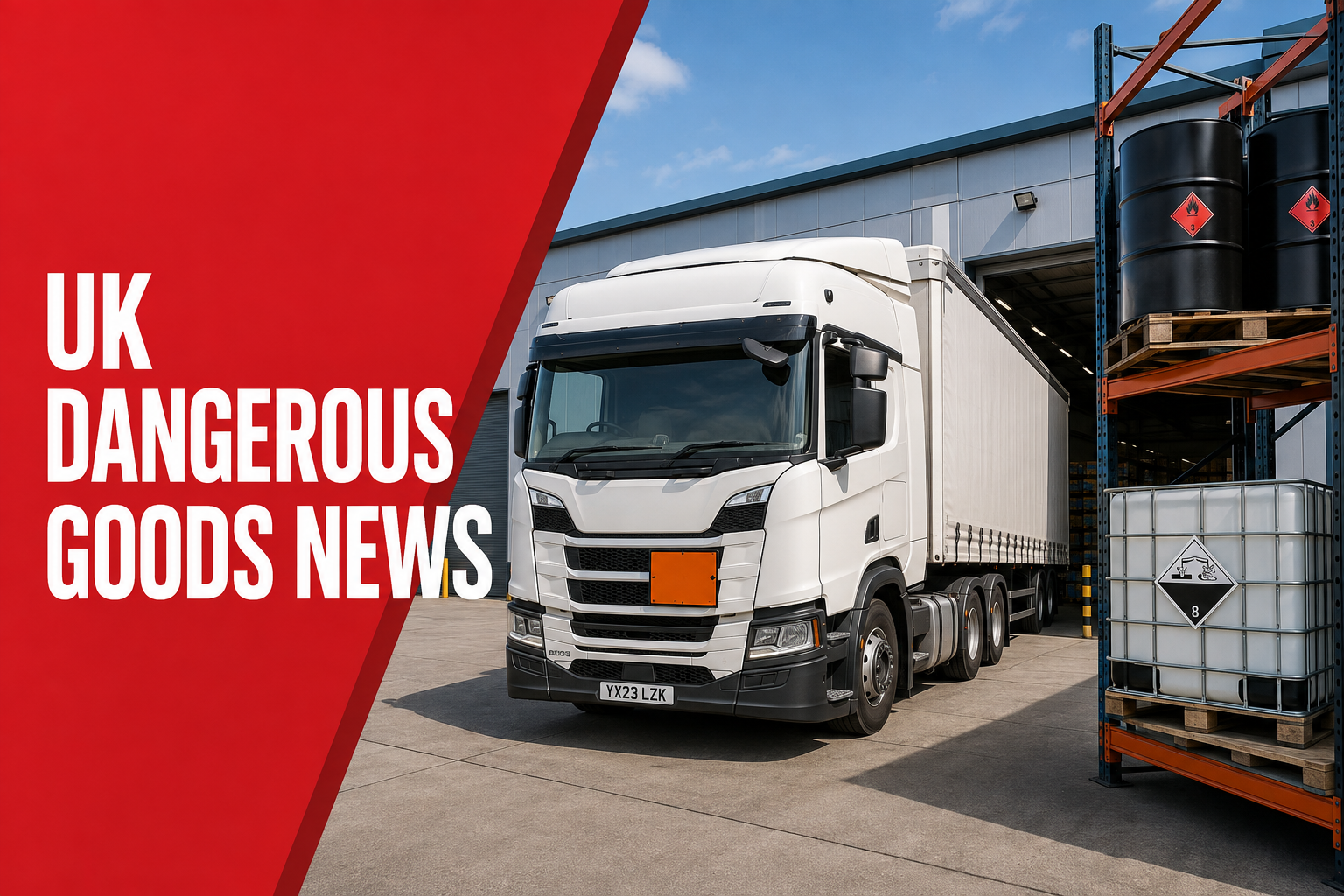 Dangerous-goods storage and transport — UK Dangerous Goods News